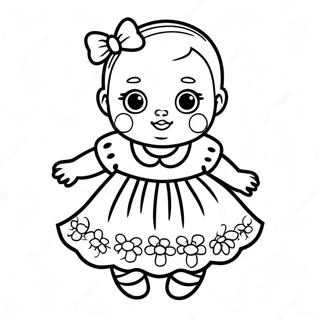 Baby Alive Sa Makulay Na Damit Kulay Na Pahina 95082 34332