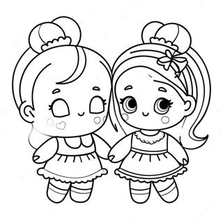 Cute Na Lol Dolls Na Pahina Ng Kulay 95157-34384