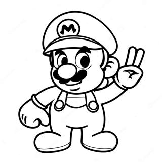 Bagong Super Mario Bros Pelikula Mga Pahina Ng Kulay