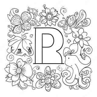 Pahina Ng Kulay Ng Masiglang Cyrillic Alphabet 95361 34546