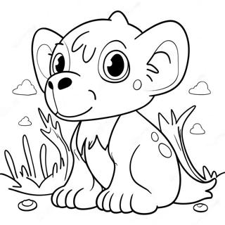 Pahina Ng Kulay Ng Cute Therian Animal 95589-34758