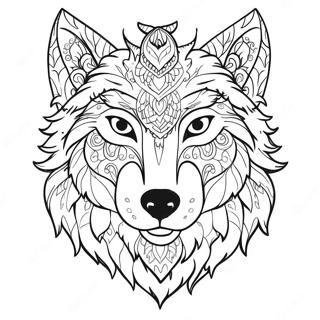 Pahina Ng Kulay Ng Majestic Therian Wolf 95590-34761