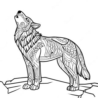 Pahina Ng Kulay Ng Majestic Therian Wolf 95590-34764