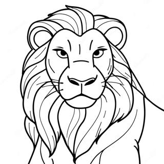 Pahina Ng Kulay Ng Mufasa Hari Ng Leon 95894-34996