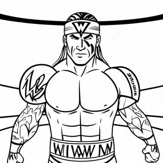 Detalyadong Grayscale Na Wwe Na Pahina Ng Kulay 96310-35314