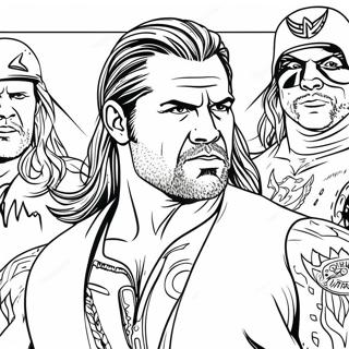 Detalyadong Grayscale Na Wwe Na Pahina Ng Kulay 96310-35315