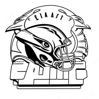 Pahina Ng Kulay Ng Logo Ng Seahawk 96490-35455