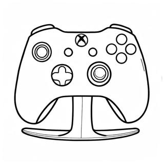 Xbox Controller Mga Pahina Ng Kulay