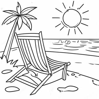 Pahina Ng Kulay Ng Maaraw Na Tanawin Sa Baybayin 98165 37067