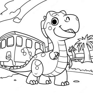 Pahina Ng Kulay Ng Dinosaur Train 98905-37634