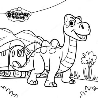 Pahina Ng Kulay Ng Dinosaur Train 98905-37635