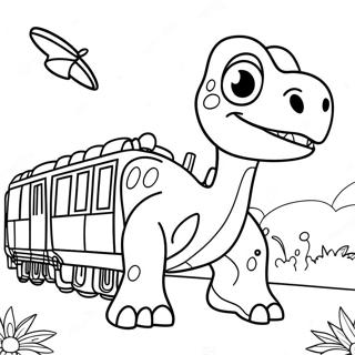 Pahina Ng Kulay Ng Dinosaur Train 98905-37636