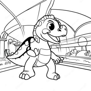 Mga Dinosaur Coloring Pages