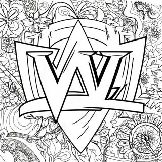 Wwe Logo Pahina Ng Kulay 98-347