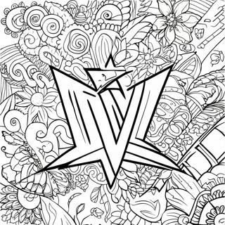 Wwe Logo Pahina Ng Kulay 98-348