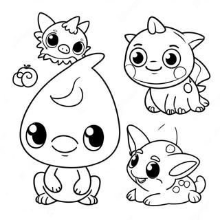 Cute Na Nilalang Ng Banban Pahina Ng Kulay 99112 37806