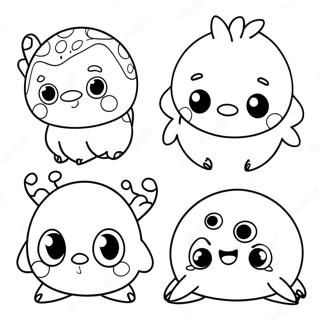 Cute Na Nilalang Ng Banban Pahina Ng Kulay 99112 37808