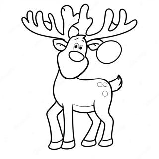 Cute Winter Animal Coloring Pages